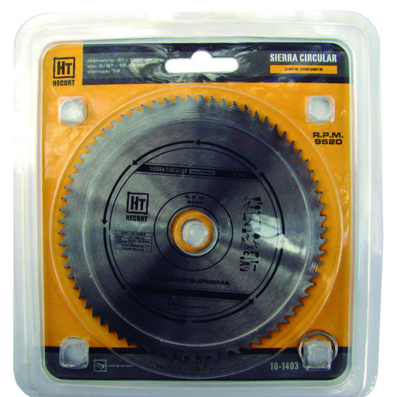 Sierra Circular Corte al Hilo 72D 4 X 5/8 X 1/2 - Imagen 2