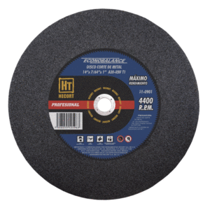 Abrasivo T1 Econobalance Corte Metal 14"X7/64"X1" A30R-BFT1