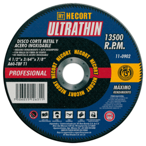 Abrasivo Corte Acero Inoxidable Balance 4 1/2"X3/64"X7/8" A60T-BFT1