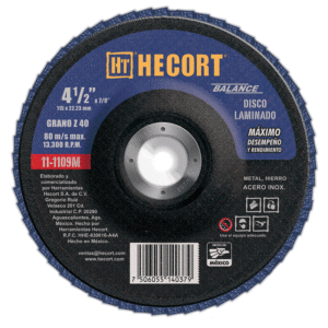 Disco Laminado 4 1/2" X 7/8" T. 29 Grano 40