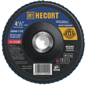 Disco Laminado 4 1/2" X 7/8" T. 29 Grano 120