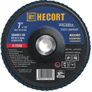 Disco Laminado 7" X 7/8" T. 29 Grano 40