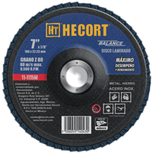 Disco Laminado 7" X 7/8" T. 29 Grano 80