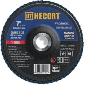 Disco Laminado 7″ X 7/8″ T. 29 Grano 120