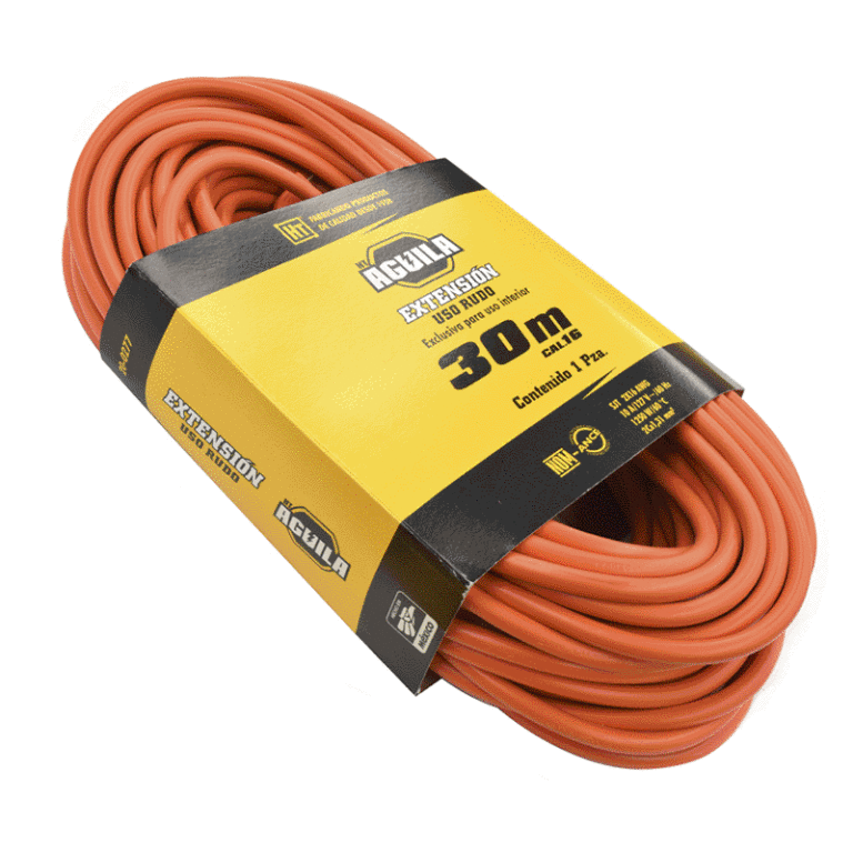 Extension Uso Rudo Cal.16 de 30m HT Productos Ferreteros de Calidad