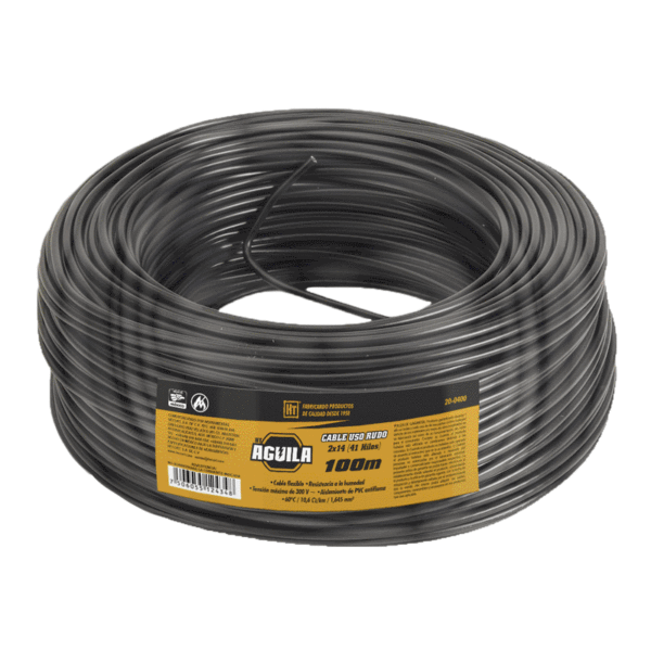 Cable Uso Rudo 3X10(105/30) Rollo de 100mts
