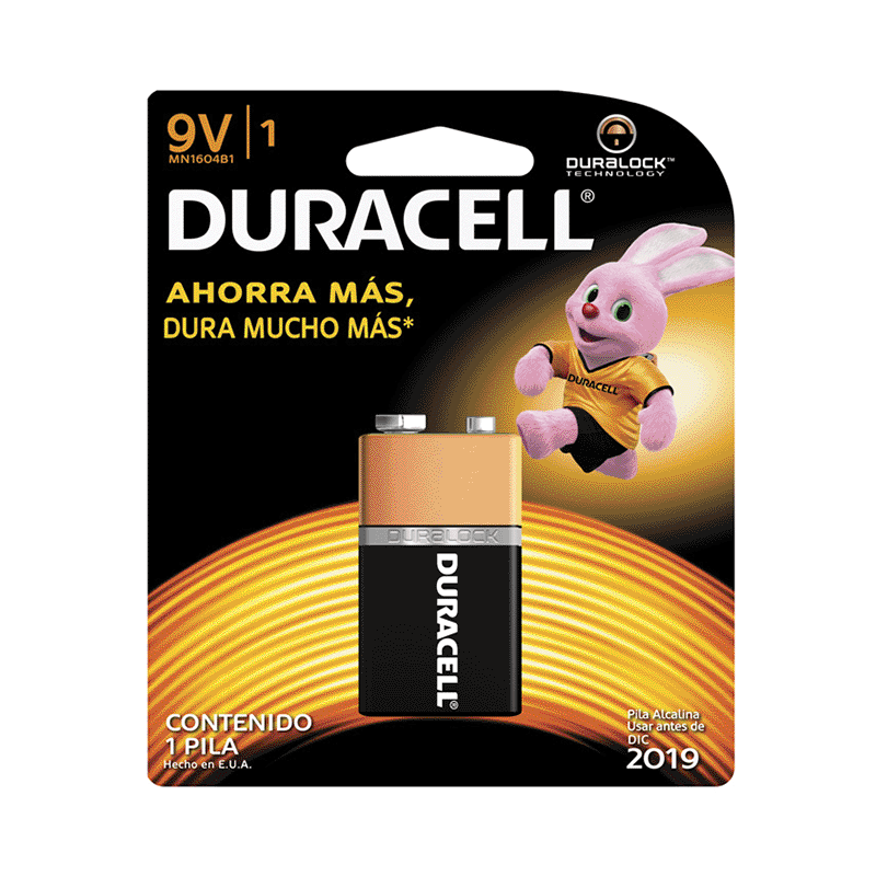 Pila Duracell 9V