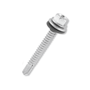 Pija con Punta de Broca 1/4" X 1" bolsa C/100 Pzs