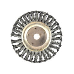 Carda cepillo circular alambre trenzado 6" X 5/8" X 1/2" X 3/8"
