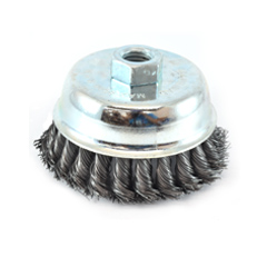 Carda Cepillo De Copa Trenzado 4"x5/8"x21mm