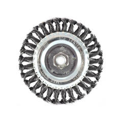 Carda cepillo circular esmeril 6" X 1 1/4" X 1 3/16" X 1"