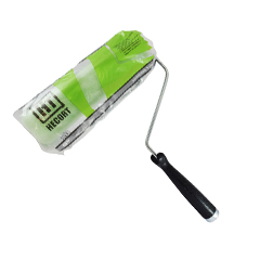 Rodillo con Maneral Sencillo y Felpa 3/8" Fina