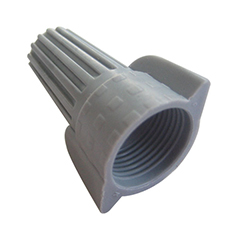 Paquete de 6 Conectores para Cable Color Gris