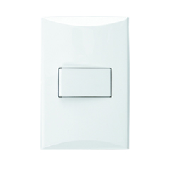 Interruptor Sencillo Blanco