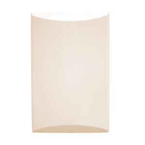 Placa ciega marfil línea plata