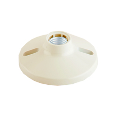 Portalampara para Plafon Light Marfil