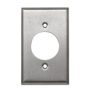 PLACA ACERO INOXIDABLE PARA LÍNEA DE SEGURIDAD