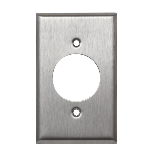PLACA ACERO INOXIDABLE PARA LÍNEA DE SEGURIDAD