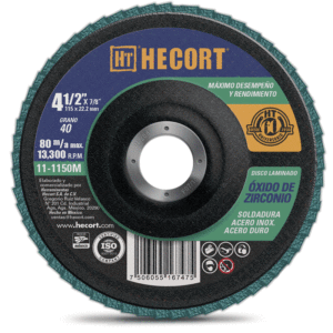DISCO LAMINADO zirconio T-29 4.1/2"X7/8" G40