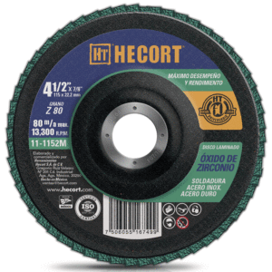 DISCO LAMINADO zirconio T-29 4.1/2"X7/8" G80