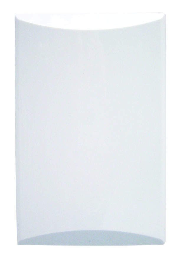 PLACA CIEGA BLANCO LÍNEA PLATA