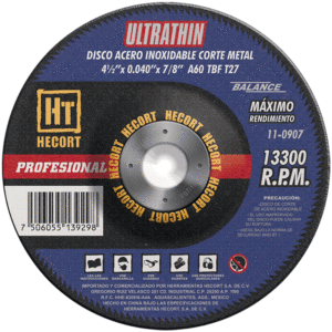 Abras corte inox. ultrathin 4 1/2"x0.040"x7/8" A60T-BFT27