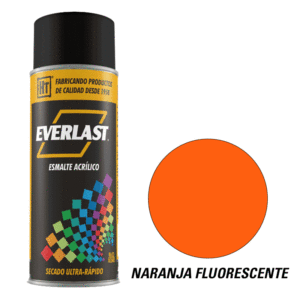 Esmalte Acrílico en Aerosol Naranja Fluorescente