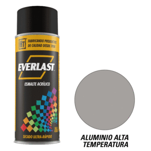 Esmalte Acrílico en Aerosol Alta Temperatura Aluminio