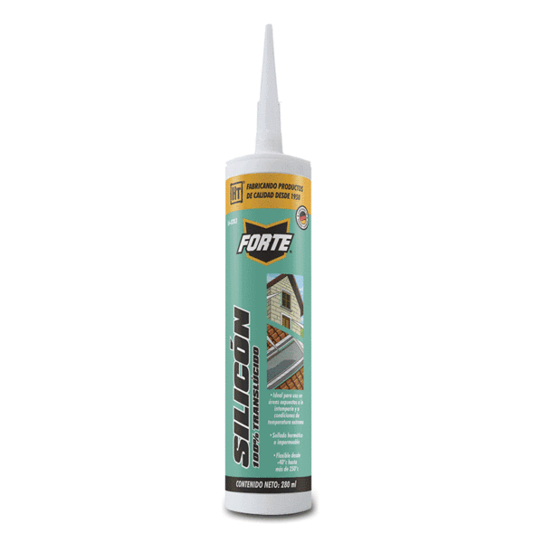 Silicon 100% Translucido de 280 ml