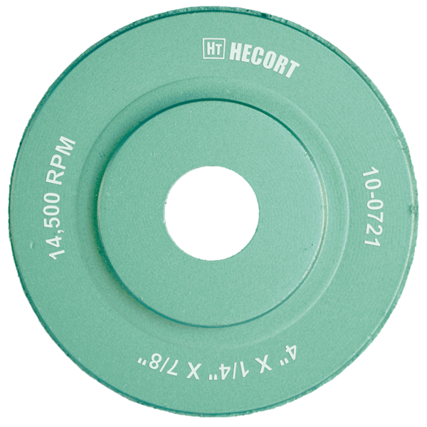 CARDA DE DIAMANTE VERDE 4" X 1/4" X 7/8" - Imagen 2