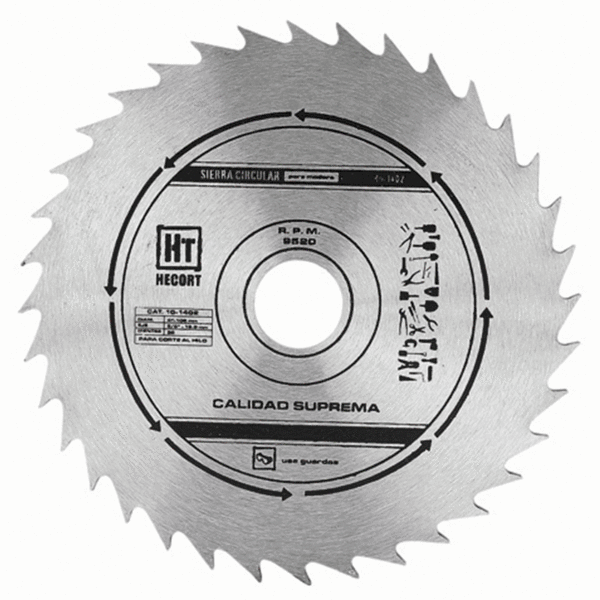 Sierra Circular Corte al Hilo 36D 4 X 5/8 X 1/2