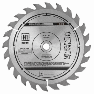 Sierra Circular para Madera Diente Carburo de Tustegno 10" x 1" x 1/2"