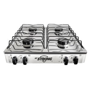 Estufa de mesa 4 Quemadores Acero Inoxidable