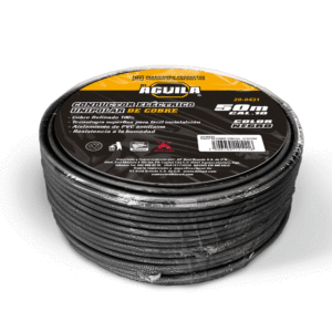 CABLE DE COBRE THW CAL. 10 NEGRO 50 MTS