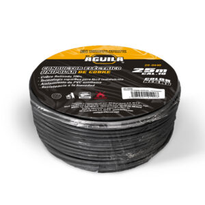CABLE DE COBRE THW CAL. 10 NEGRO 25 MTS
