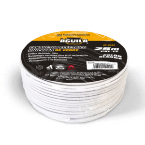 CABLE DE COBRE THW CAL. 12 BLANCO 25 MTS