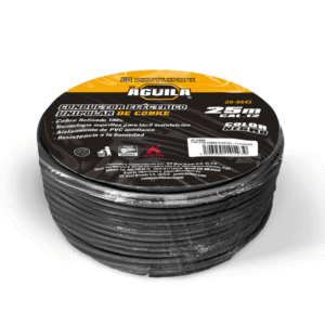 CABLE DE COBRETHW CAI 12 NEGRO 25 MTS