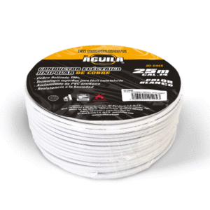 CABLE DE COBRE THW CAL.14 BLANCO 25 MTS