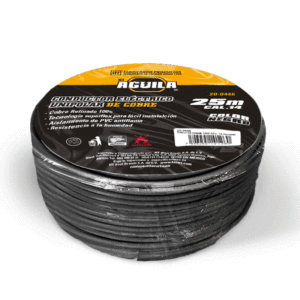 CABLE DE COBRE THW CAL.14 NEGRO 25 MTS