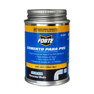 PEGAMENTO PARA PVC 120 ML