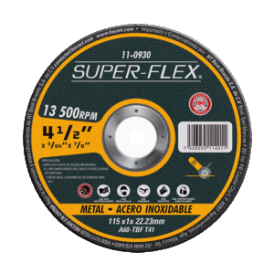 Disco de corte 4 1/2" SUPERFLEX